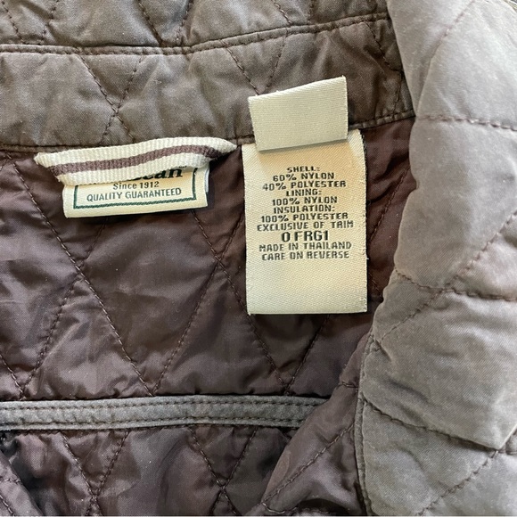 Lands End Women Quilted Vest - Picture 5 of 6